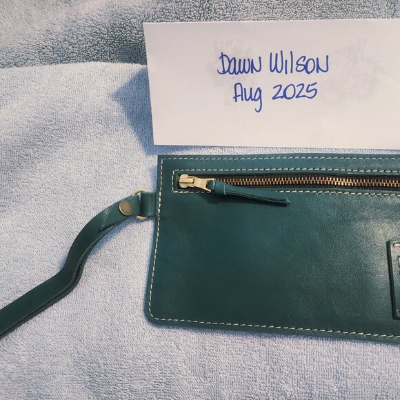 Portland Leather Goods Adriana Wallet in Peacock - Picture 2 of 2